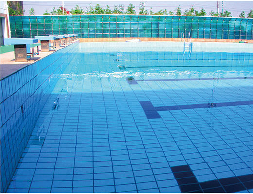 крытый бассейн плиток мозаики бассейна 24kg/ctn 115x240mm керамический на открытом воздухе 6mm