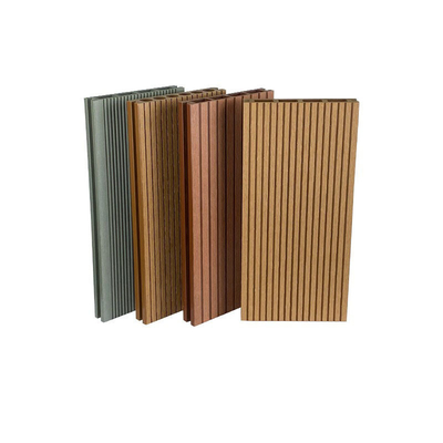 Купить Не- паз WPC выскальзывания украшая серый цвет Tan планки 140x25mm пола инженерства парка дороги панели доск на открытом воздухе онлайн изготовление