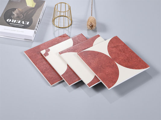 Купить Красный бежевый 20x20 см керамическая деревенская плитка для внутренней стены пола онлайн изготовление