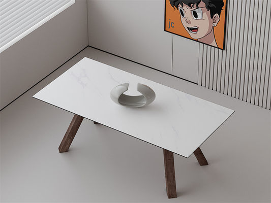 Купить Белая матовая спеченная каменная плита Carrara 1420x2700 мм для внутренних полов онлайн изготовление