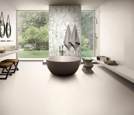 Купить Бежевая антибактериальная мягкая глазурованная керамогранитная плитка для пола 750x1500 мм онлайн изготовление