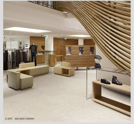 Купить 750х1500мм Серая AAA класс Мягкий остекленный фарфоровый напольный плитка онлайн изготовление