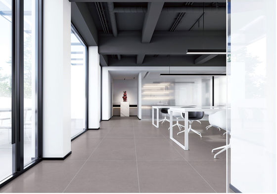 Купить Прочная и антибактериальная темно-серая матовая керамогранитная плитка 600x1200 мм, класс AAA онлайн изготовление