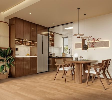 Купить Плитки из деревянного фарфора класса AAA 60x120 см Противоскользящие напольные плитки для помещений онлайн изготовление