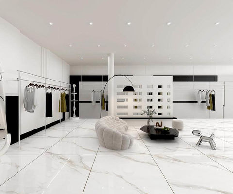 Купить 1200x1200 мм белая полированная глазурная фарфоровая плитка AAA онлайн изготовление