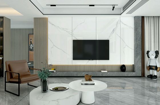 Купить Кислотоустойчивая полированная фарфоровая плитка класса ААА 900х1800 мм онлайн изготовление