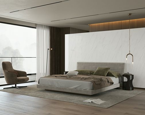 Купить Белая 900х1800мм полированная глазированная фарфоровая плитка антибактериальная устойчивая к царапинам онлайн изготовление