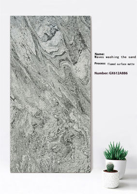 Купить 600x1200 мм Пламенная мато-серая глиняная стена онлайн изготовление