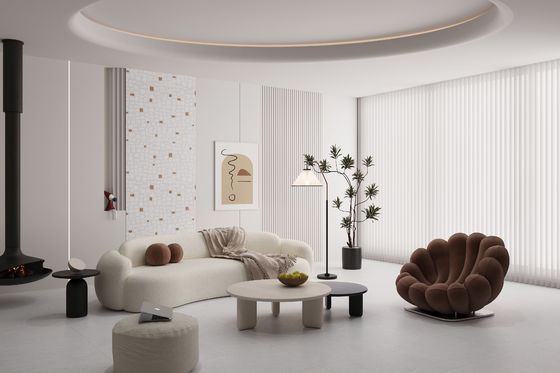 Купить Светло-серый керамогранит 600x1200 мм, класс AAA онлайн изготовление