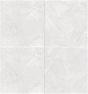 Купить Потрясающая мраморная полированная глазурованная керамогранитная плитка светло-серого цвета 800x800 мм для отелей, антибактериальная онлайн изготовление