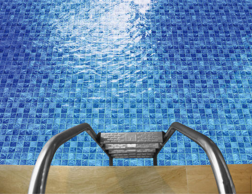 Купить PRIMERA Мозаичная плитка для бассейна Blue Swimming Pool 306x306 мм, глазурованная, на сетке онлайн изготовление