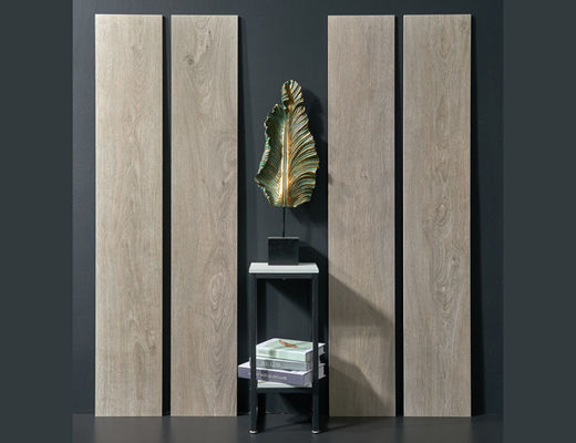 Купить Серая деревянная керамогранитная плитка 250x1500 мм, ректифицированный край, матовая онлайн изготовление