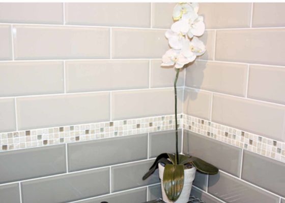 Купить Керамическая настенная плитка 75x300 мм, нескользящая, глянцевая, современная онлайн изготовление