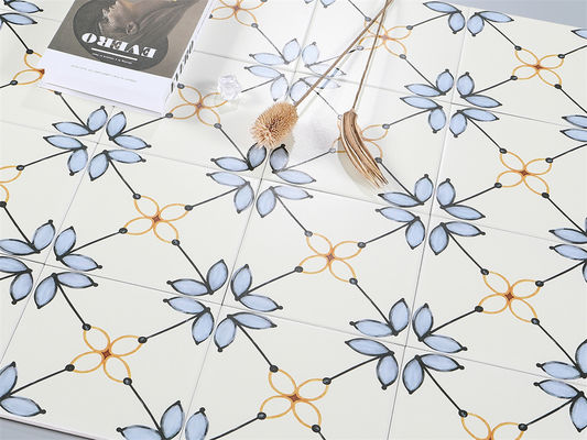 Бежевая керамическая рустикальная плитка 20x20 см для ванной и кухни