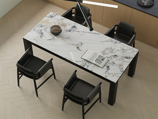 Противоскользящий полированный сцинтерованный каменный плит 1600x3200 мм