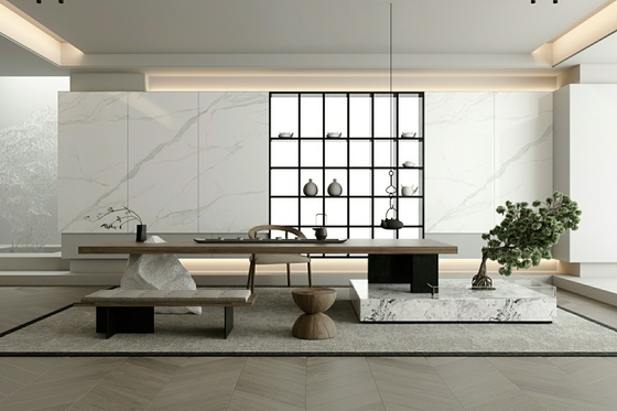 Внутренний пол W.A 0.5% No Fade 900x1800x9mm Полированная остекленная фарфоровая плитка для спальни дома