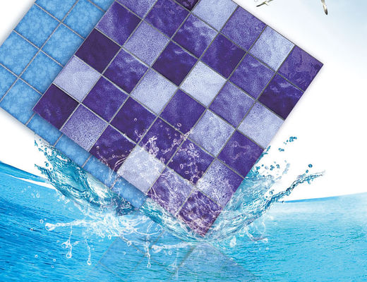 Плитки мозаики бассейна квадрата Backsplash, плитка Bule SGS 6mm декоративная керамическая