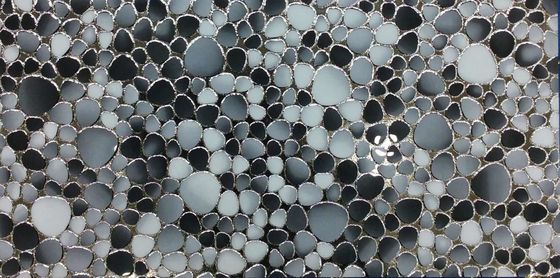 Золотая хрустальная полированная настенная плитка 300x600 мм. Роскошное оформление