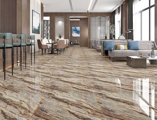 Золотая линия отполированная Vitrified плитка, 800x800mm 0,5 Bibulous плитки тарифа застекленных мрамором