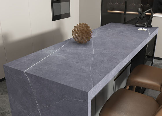 Серый Countertop плиты цвета спек камень 800x2600mm