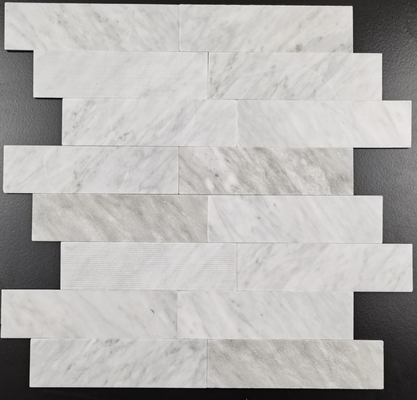 Стена мозаики ранга 30x30cm AAA белая кроет черепицей для спа-центра